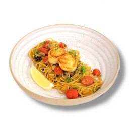 AGLIO E OLIO SCALLOP/PRAWN