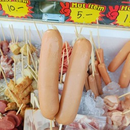 ไส้กรอกชีสทะลัก