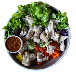 สลัดยำไก่แซ่บ