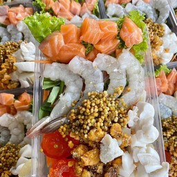 ยำ 4  ไข่กุ้งม่อน