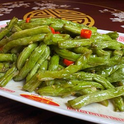 ผัดถั่วแขก