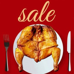 ไก่ย่างสูตรต้นตำรับ (ครึ่งตัว)