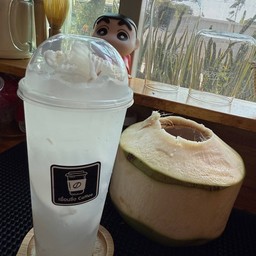 เมนู น้ำมะพร้าวสด (ไม่ใส่ความหวานเพิ่มใดๆคร่า