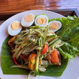 ตำแตงไข่ต้ม