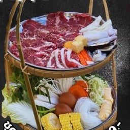 ชุดเนื้ออิ่มพุงแตก L