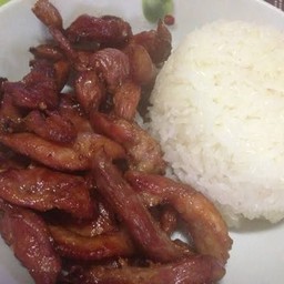ข้าวหมูทอด