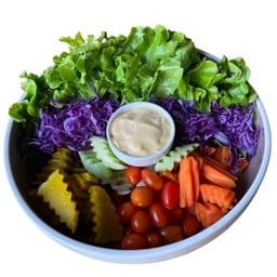 สลัดผักออแกนิค 100 kcal