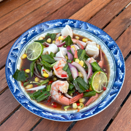 ยำปลาร้าทะเล