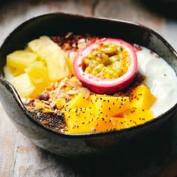 Golden Tropical Fruits