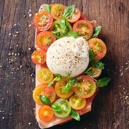 Parma Ham & Burrata.