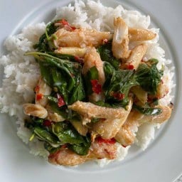 กระเพราโครตปู&  อาหารจานด่วน  &  เครื่องดื่ม