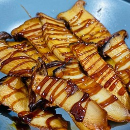 เห็ดย่างเนยซอสเทอริยากิ