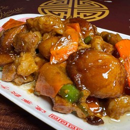 เนื้อผัดมันฝรั้ง