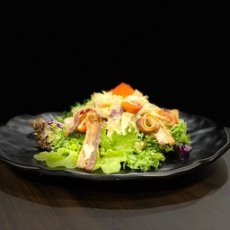 สลัดเต้าหู้ทอด