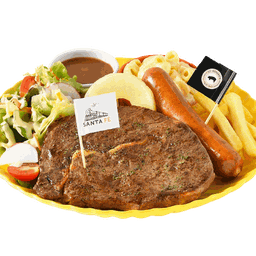 Imported Rib Eye Steak and Kurobuta Sausage