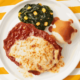 Pork Collar Spicy Baked with Cheese