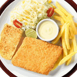 Deep Fried Fish Steak