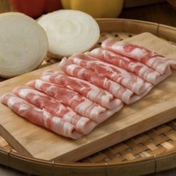 หมูสามชั้นสไลด์