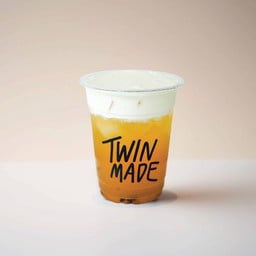 Yuzu Passion Fruit Tea with Cheese Foam