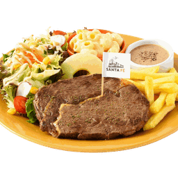 Imported Rib Eye Steak with Black Pepper Sauce
