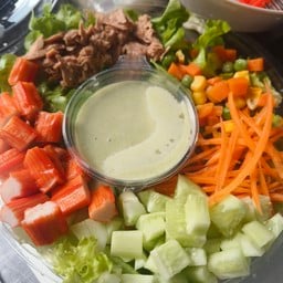 สลัดทูน่าปูอัดแซ่บ