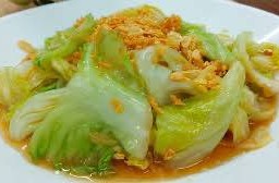 กระหล่ำปลีผัดน้ำปลา