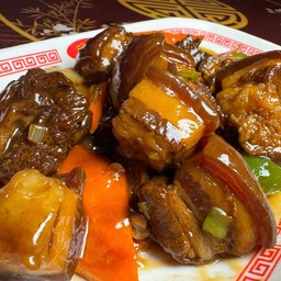 หมูสามชั้นอบซอส