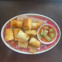 ปอเปี๊ยะทอด (ไส้หมูผสมผัก)