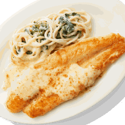 Dory Fish Steak Baked with Cheese