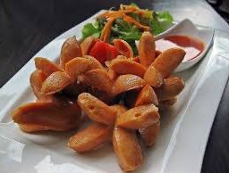 ไส้กรอกทอด