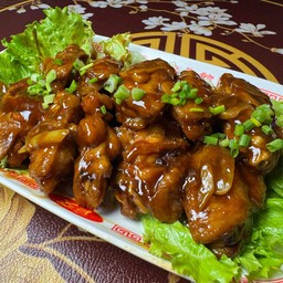 ปีกไก่อบโคลา