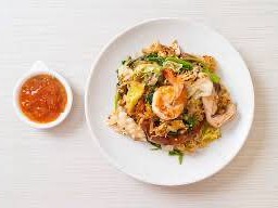 สุกี้แห้งทะเล