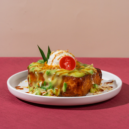 โทสต์ลอดช่อง+ไอศกรีมโฮมเมด