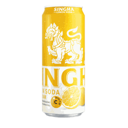 Singha Lemon Soda By can