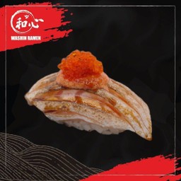 Aburi Salmon Toro Mentaiko Sushi