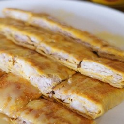 โรตีไข่ - เผือก