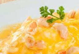 ไข่คนกุ้ง(กับข้าว)