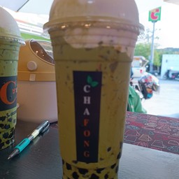 ชาเขียวไข่มุกครีมชีส