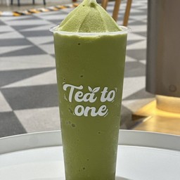 ชาเขียวนมปั่น