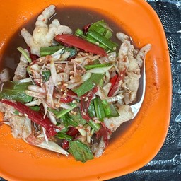 ส้มตำเล็บมือนาง(ปลาร้า)