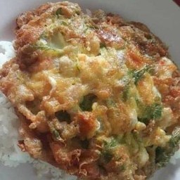 ข้าวชะอมแหนมพริก