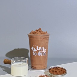 นมสดช็อกโกแลตปั่น