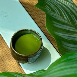 Hot Genmaicha Clear .