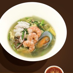 สุกี้น้ำ กุ้ง-ทะเล