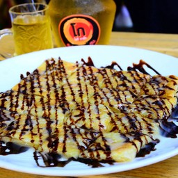 โรตีกล้วย - ช็อค