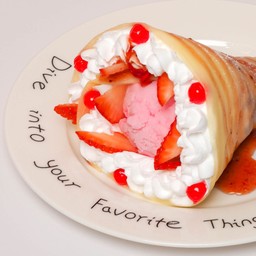 สตอเบอรี่สเ เยลลี่แดง ซอสสตอเบอรี่ ไอศกรีมสตอเบอรี่