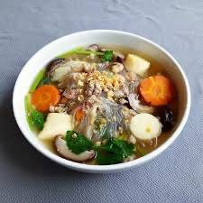 แกงจืด วุ้นเส้น , เต้าหู้  ,หมูสับ