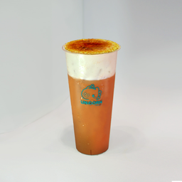 ชาไทยนมสด พ่นไฟ