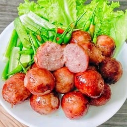 ไส้กรอกอีสานทอด-บางอ้อ