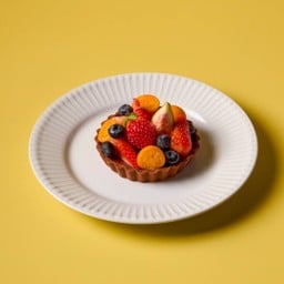 Dark chocolate berry tart (No sugar)